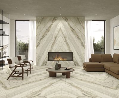Lapidura Breccia Stone Beige 12Mm Porselen Tezgah (1)